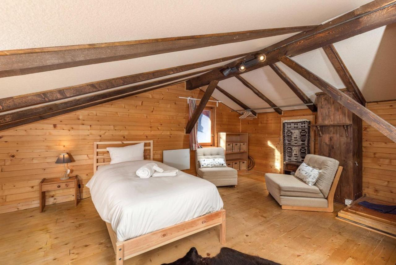 Chalet Noisette Authentic Swiss Chalet Perfect For Families La Tzoumaz Extérieur photo